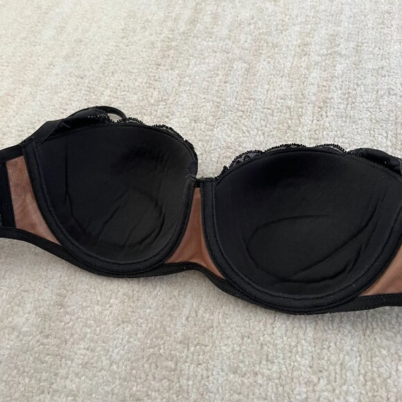Vintage Y2K 2002 Victoria’s Secret Black Lace Bra 34C - Picture 5 of 7